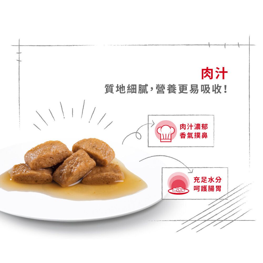 大型成犬 營養主食 袋裝狗濕糧 (肉汁) (140g)