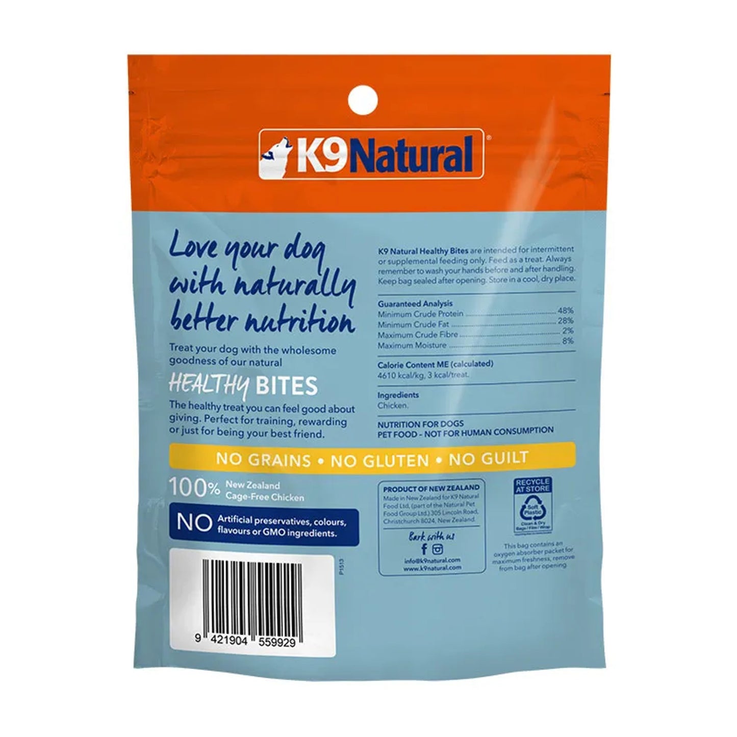 K9 Natural 冷凍脫水放牧雞肉狗小食 50g