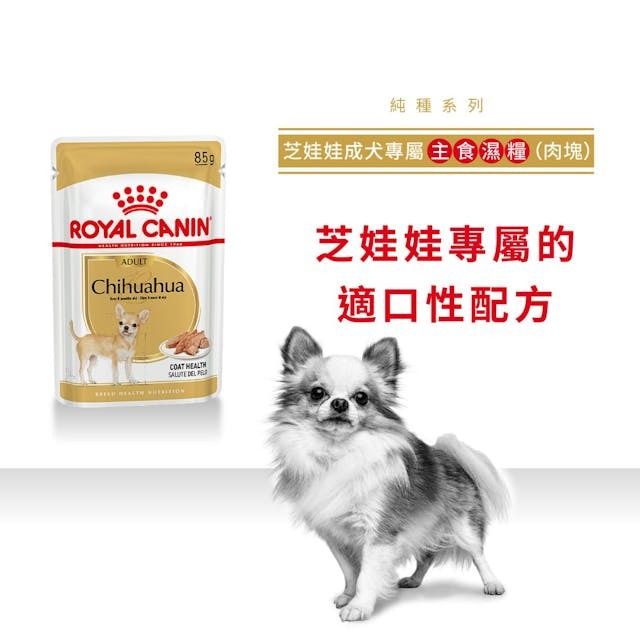 皇家 - BHN 芝娃娃成犬專屬主食濕糧(肉塊) 85克 x 12