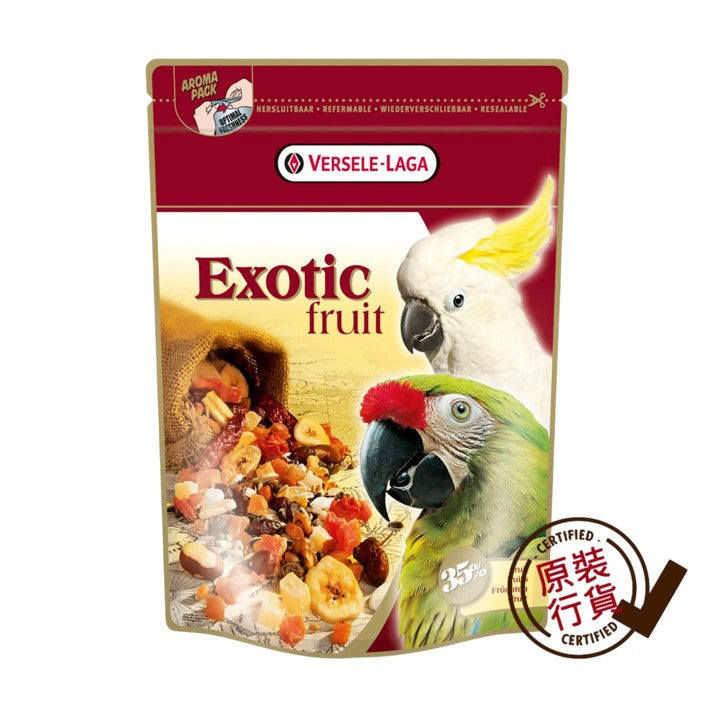 鸚鵡熱帶風味水果乾零食 600g