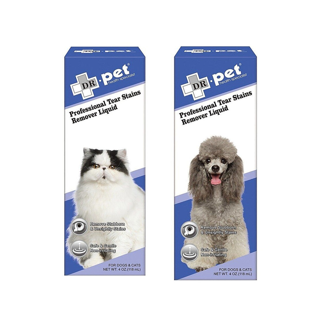 DR. PET 專業淚痕清潔液 貓狗適用 118 毫升
