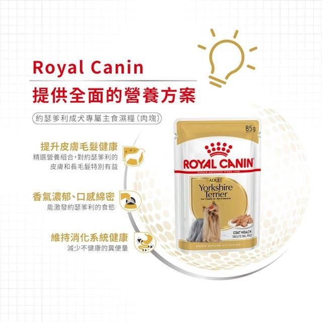 BHN 約瑟爹利成犬專屬主食濕糧 (肉塊) 85克 X 12