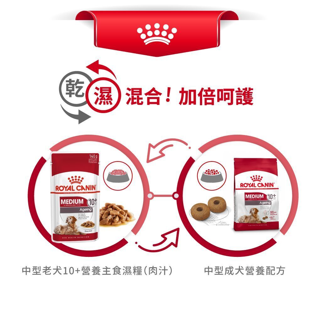 SHN 中型老犬 10+ 營養配方 3公斤