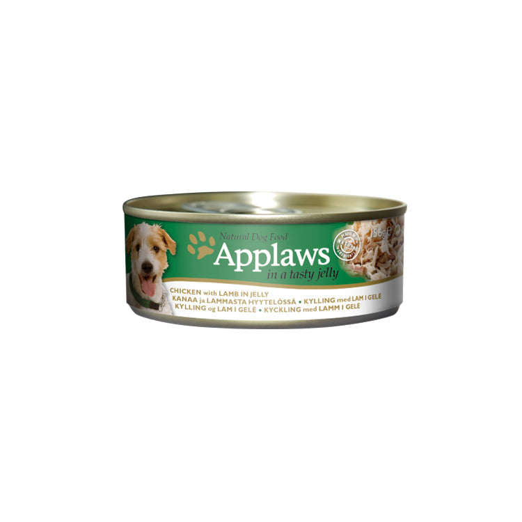 Applaws Jelly Series Dog Canned Food Chicken + Lamb Formula 156g #3122
