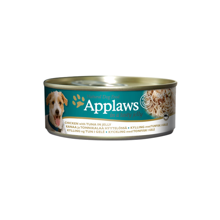 Applaws Jelly Series Dog Canned Food Chicken + Tuna Formula 156g #3121
