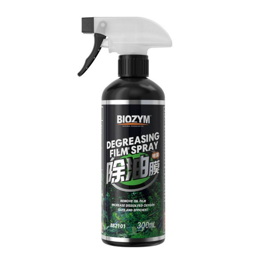 BIOZYM-觀賞魚水質調節用品 除油膜噴霧 BB2101(300ml) | 香港行貨 觀賞魚 淡水魚 魚缸 水質護理 除油膜 水面油膜清潔