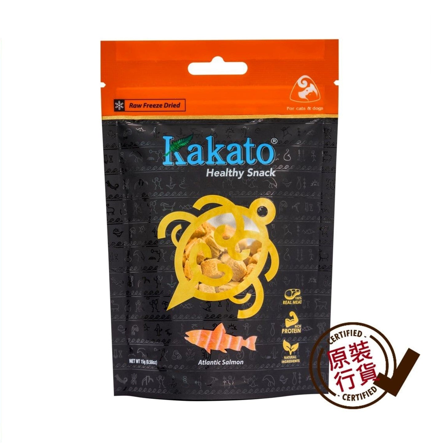 Kakato-Freeze-Dried-Pure-Meat-Treats-Atlantic-Salmon-15g-#954