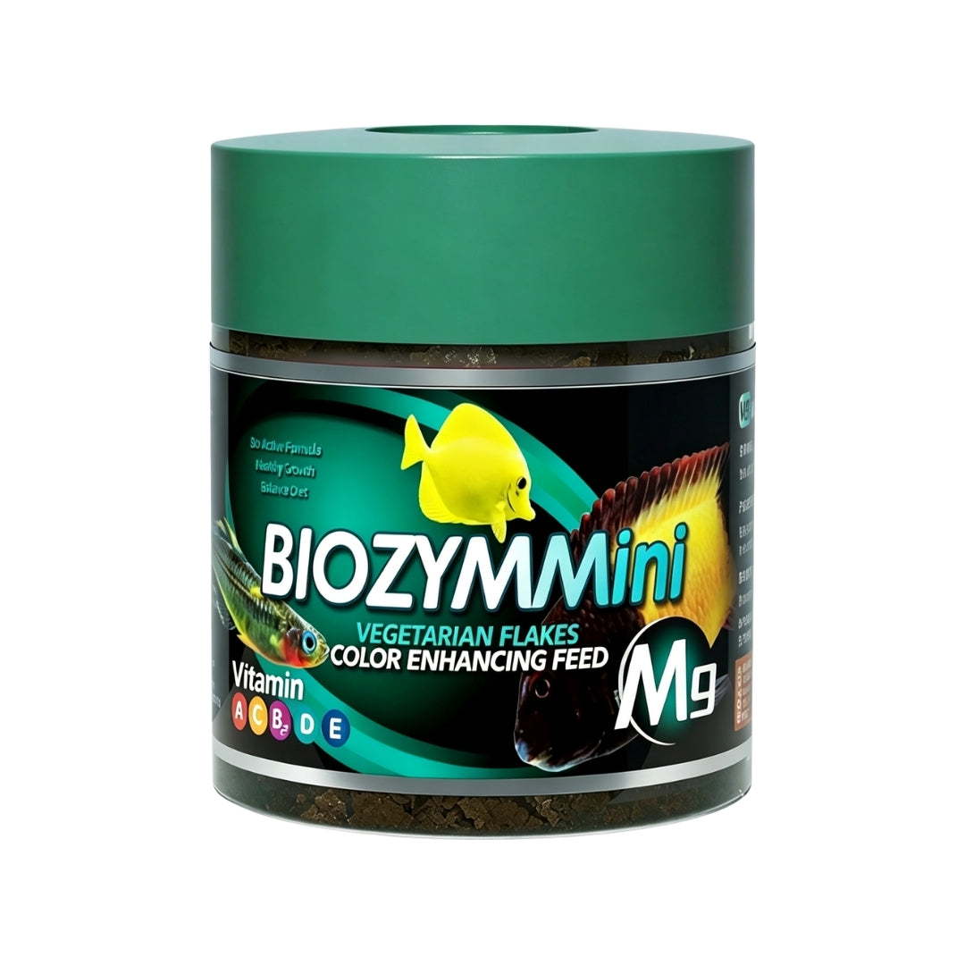 BIOZYM-觀賞魚配合魚糧 海淡水魚素食揚色薄片 M901 (15g) | 香港行貨 海水魚 淡水魚 熱帶魚 觀賞魚 素食魚糧 揚色魚糧 上浮魚糧