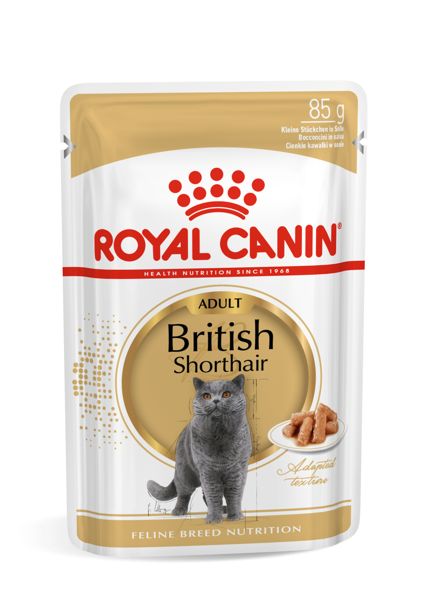 ROYAL CANIN FBN Adult British Shorthair Exclusive Wet Food Gravy 85g