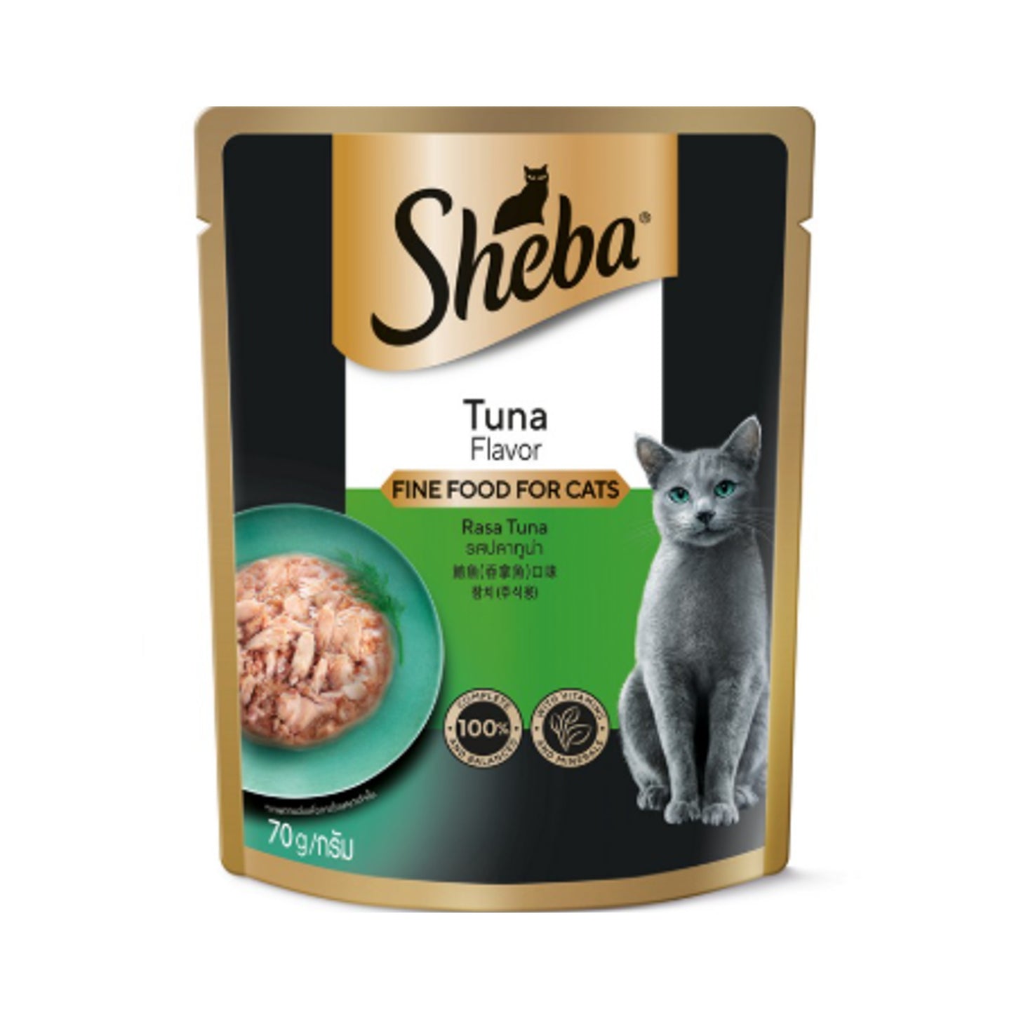 Sheba 袋裝濕糧 吞拿魚 70克