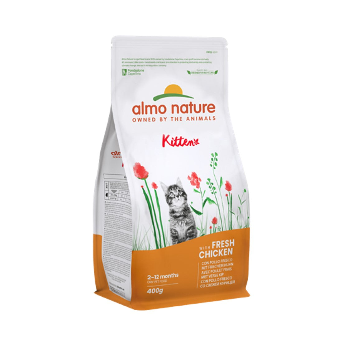 almo nature Kitten Dry Food - Chicken Recipe 400g