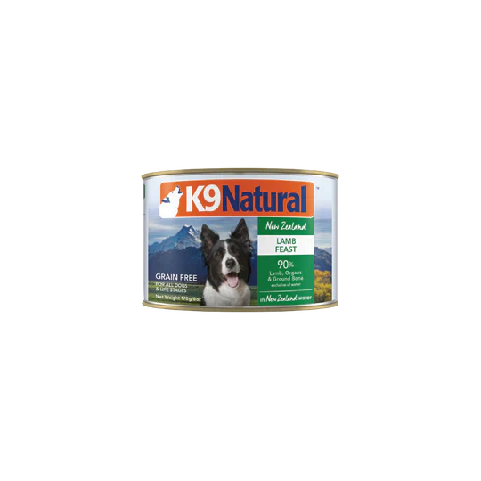 K9 Natural Canned Dog Food Wet Food Lamb Feast 170g (2457)