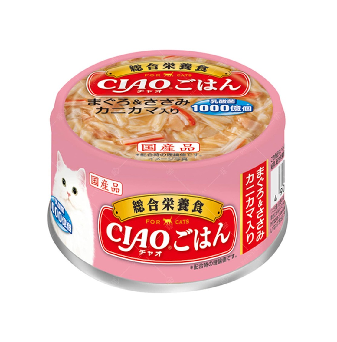 CIAO 日本貓罐頭(A-254) - 吞拿魚 雞肉 蟹柳 (綜合營養) 85g