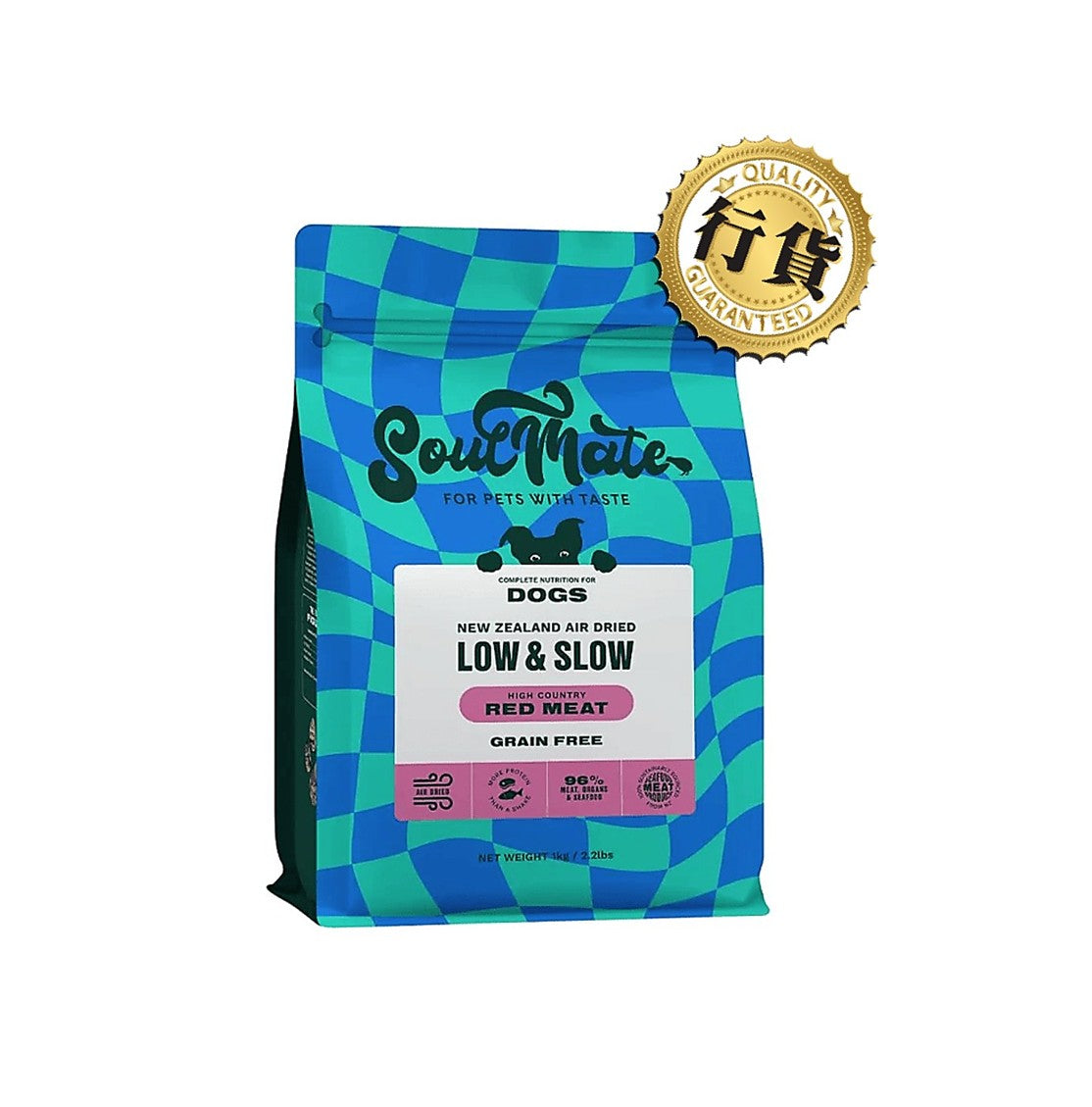 SoulMate 靈魂伴侶鄉村紅肉風乾狗糧 1kg