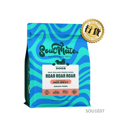 SoulMate 靈魂伴侶鄉村紅肉凍乾狗糧 400g