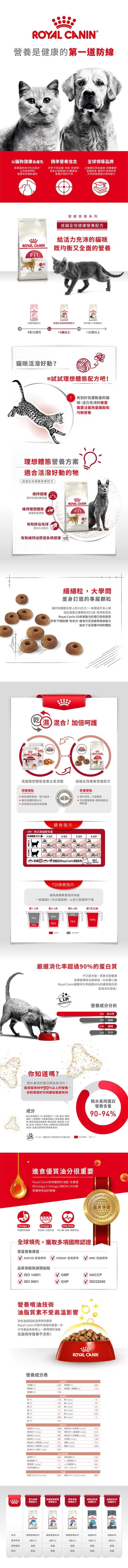 FHN 成貓全效健康營養配方 4 公斤
