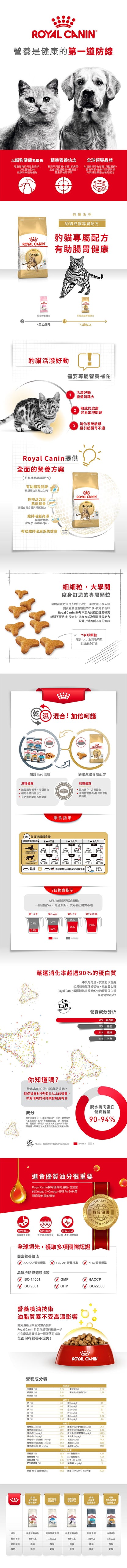FBN 豹貓成貓專屬配方10公斤