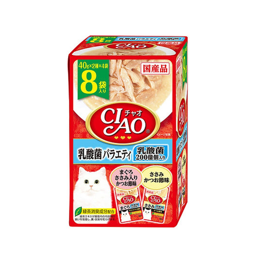 CIAO IC-387 貓濕糧 乳酸菌口味 PARTY 40g x 8