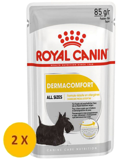 成犬皮膚舒緩加護主食濕糧（肉塊）85克 X 2包