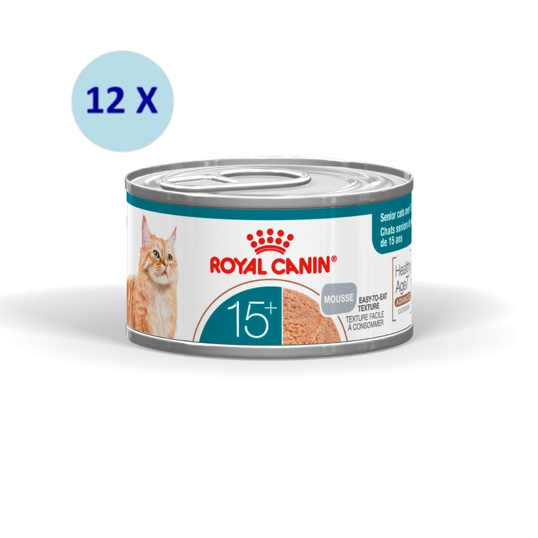 ROYAL CANIN - 12罐 FHN AIRLIFT 老貓15+主食罐 85克 x 12 [香港行貨]
