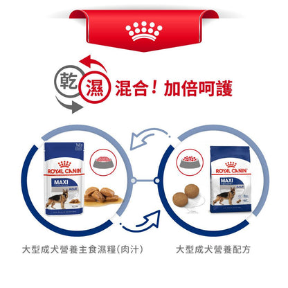 大型成犬 營養主食 袋裝狗濕糧 (肉汁) (140g)