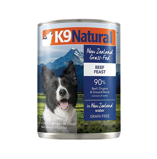 K9 牛肉盛宴主食狗罐頭 370 g #1338