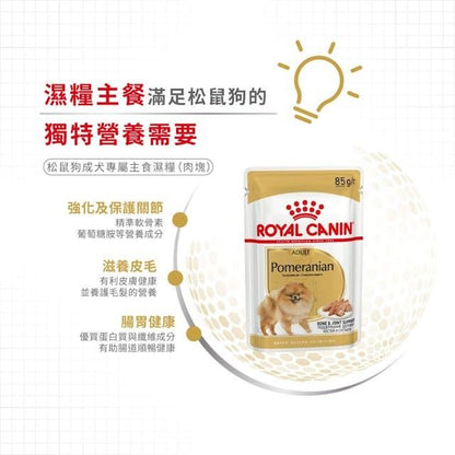 ROYAL CANIN HN 松鼠狗成犬專屬主食濕糧 (肉塊) 85克