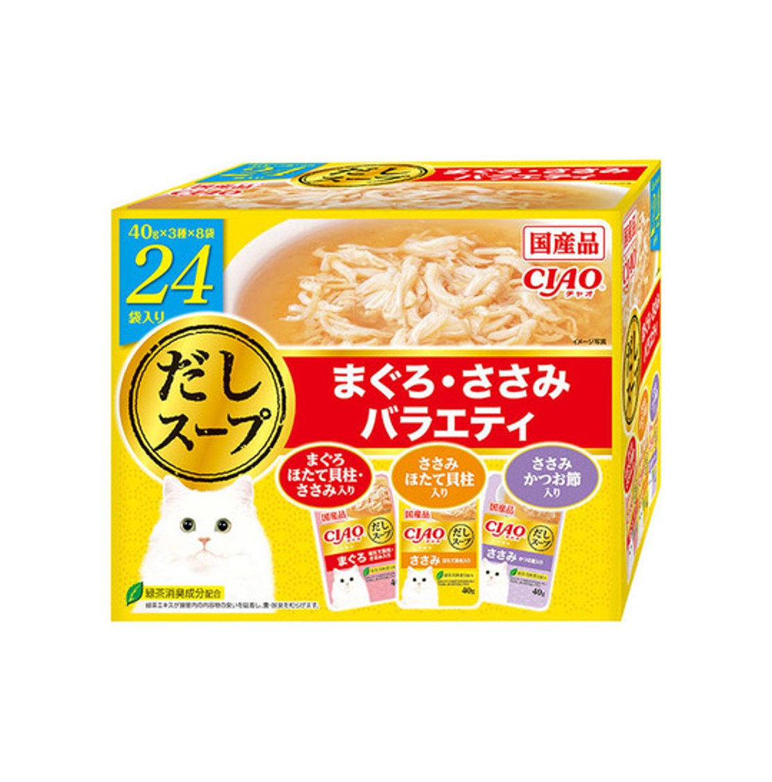 CIAO IC-426 貓濕糧 吞拿魚 雞肉 PARTY 40g x 24