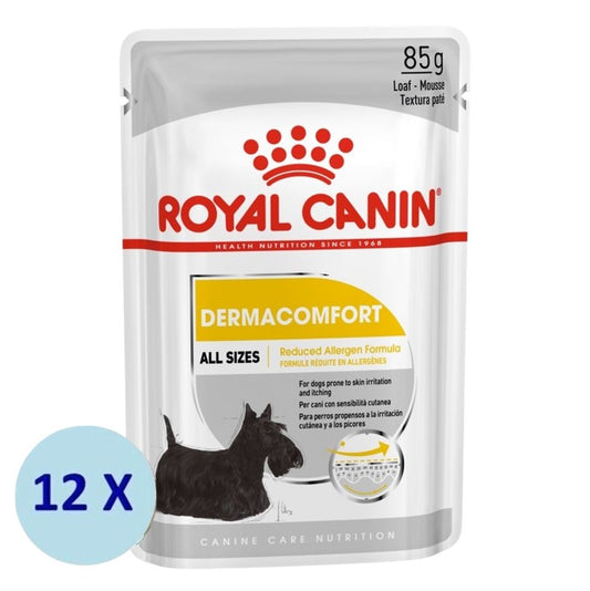 成犬皮膚舒緩加護主食濕糧（肉塊）85克 X 12包