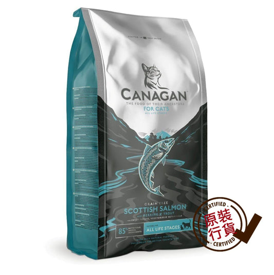 原之選 無穀物蘇格蘭三文魚貓糧配方 4KG