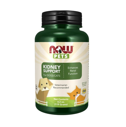 NOW Foods 狗和貓的腎臟支持粉末 - 4.2 盎司 [原裝平行進口]
