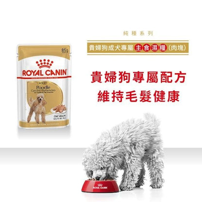 BHN 貴婦狗成犬專屬主食濕糧（肉塊）85克 x 12
