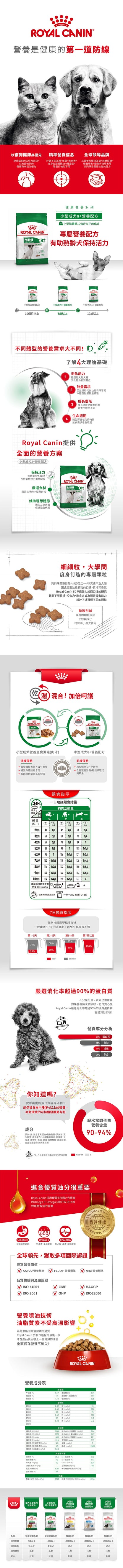 SHN 小型成犬8+營養配方8公斤 (新舊包裝隨機發貨)