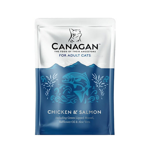Canagan 成貓 雞肉三文魚 貓濕糧 85克 YCS