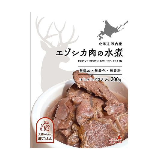 北海道稚內產 狩人の匠 水煮蝦夷鹿肉 200克 (包裝)
