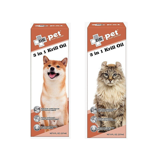 DR. PET 3合1深海磷蝦油 貓狗適用 237 毫升