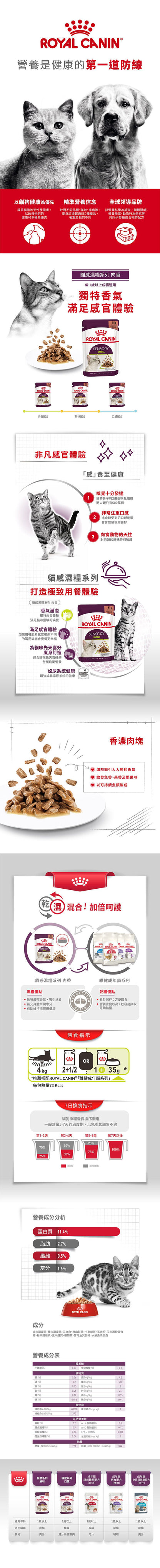 FHN 貓感系列 肉香營養主食濕糧 (肉汁) 85克 x 12