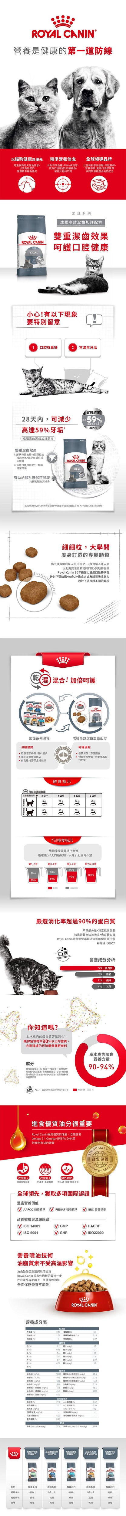 FCN 成貓高效潔齒加護配方8公斤