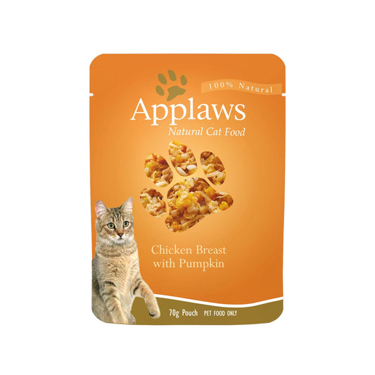 Applaws Pouch Cat Wet Food Chicken Breast + Pumpkin Formula 70g #8001  