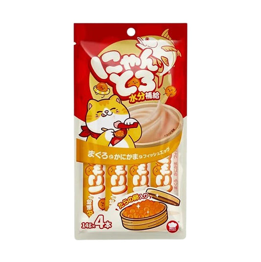 地獄廚房 水分補給 –吞拿魚+蟹柳捧+鱈魚子 14g x 4條
