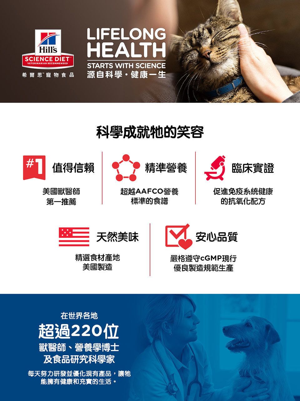 Hills 成貓 1-6 成貓營養主食罐頭 雞肉及肝味 貓罐頭 5.5安士 6610