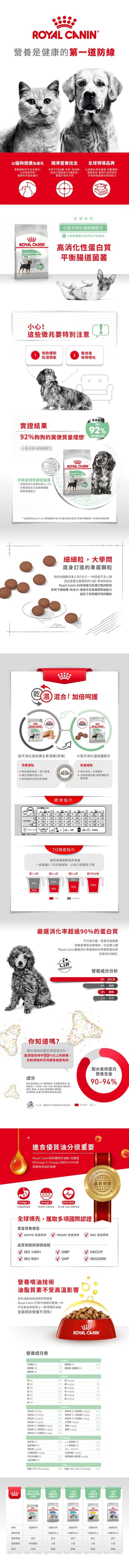 小型犬消化道加護配方8公斤