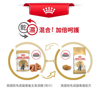 FBN 英國短毛成貓專屬主食濕糧（肉汁）85克 X 12