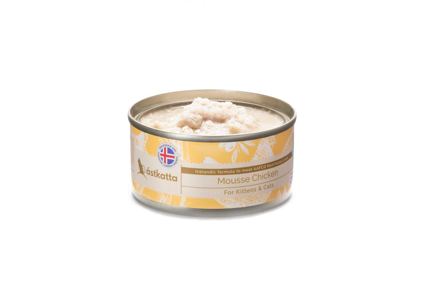 ASTKATTA All Cat Can Series Pure Chicken Mousse Formula 80g