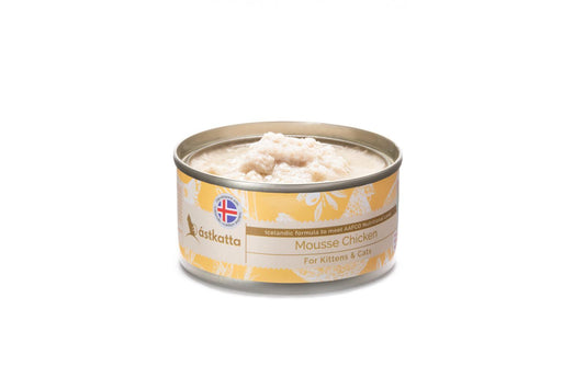 ASTKATTA All Cat Can Series Pure Chicken Mousse Formula 80g
