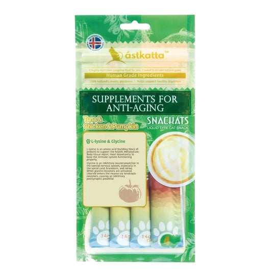 ASTKATTA Vitality Boost Series Nutritional Puree Tuna + Chicken + Pumpkin Formula 14g x4