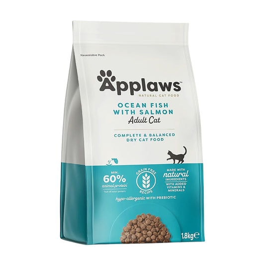 Applaws 成貓糧 海魚&三文魚配方 1.8公斤 #4027