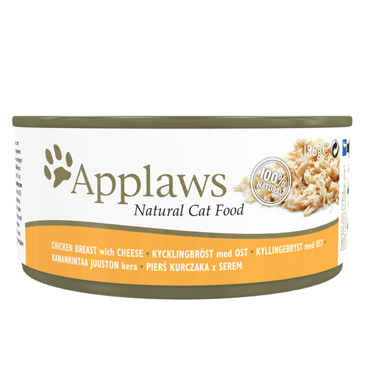 Applaws Cat Canned Food Chicken Breast + Cheese Formula 156g #2006  