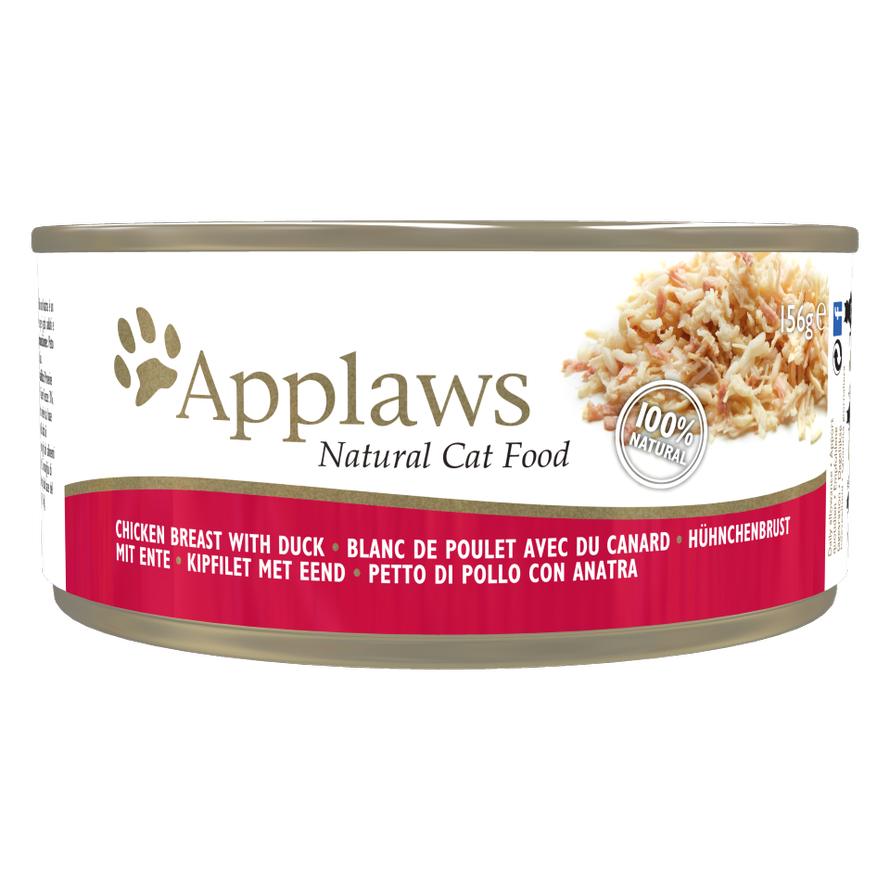 Applaws Cat Canned Food Chicken Breast + Duck Formula 156g #2025  