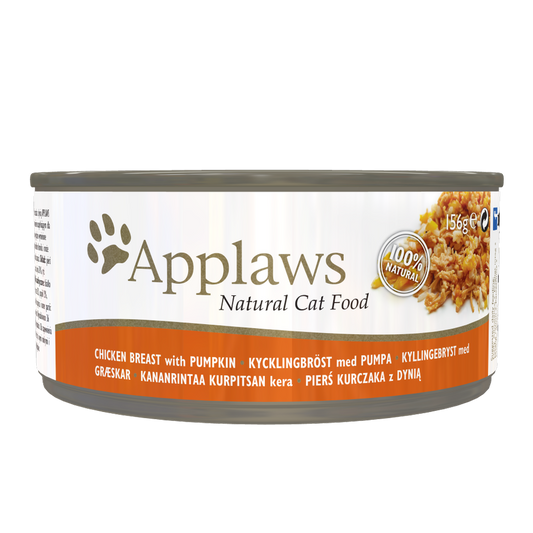 Applaws Cat Canned Food Chicken Breast + Pumpkin Formula 156g #2010  